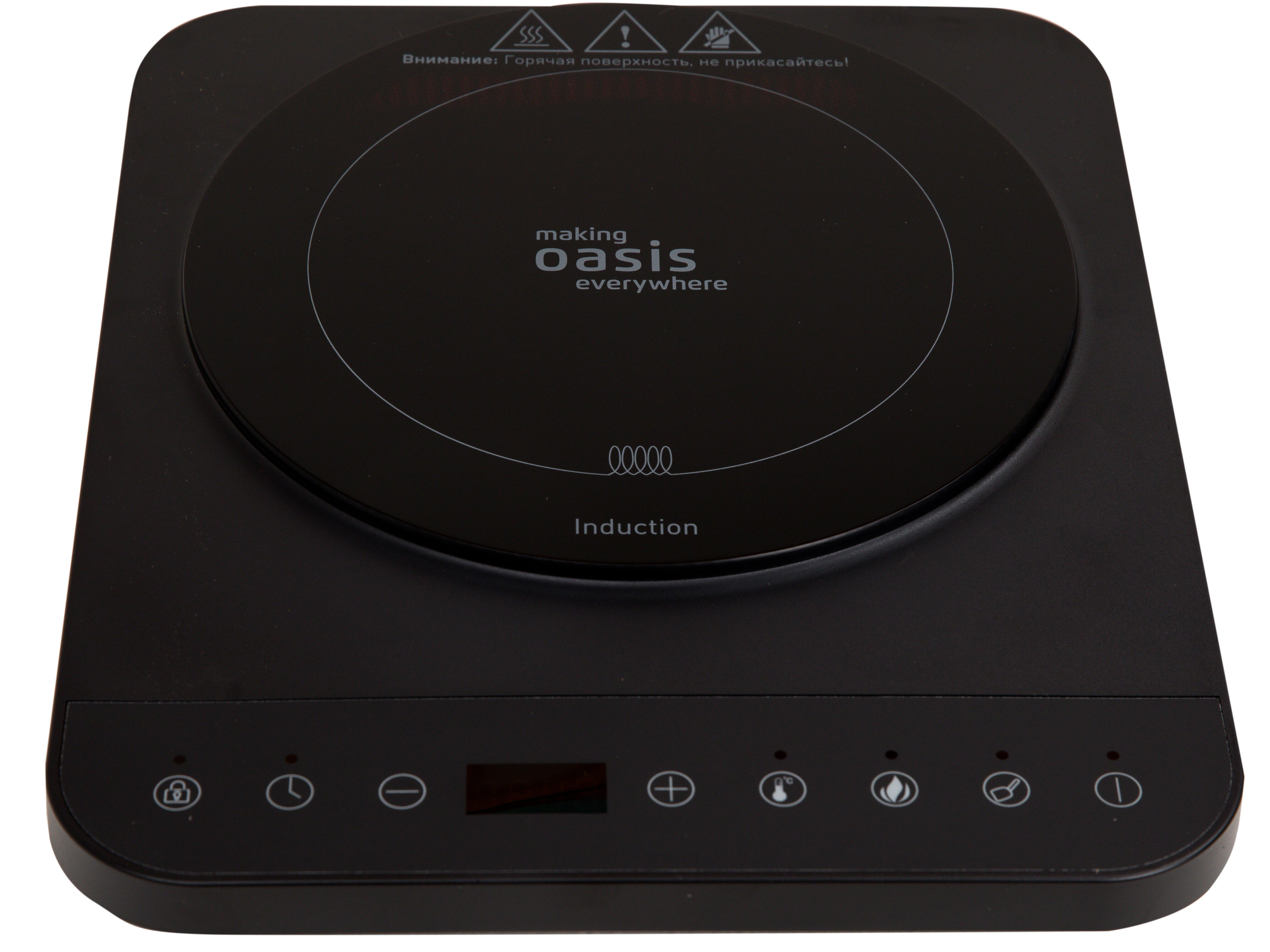 9979892 Плита компактная электрическая Oasis РI-BK3S черный STDN-0093929 - Вид №1