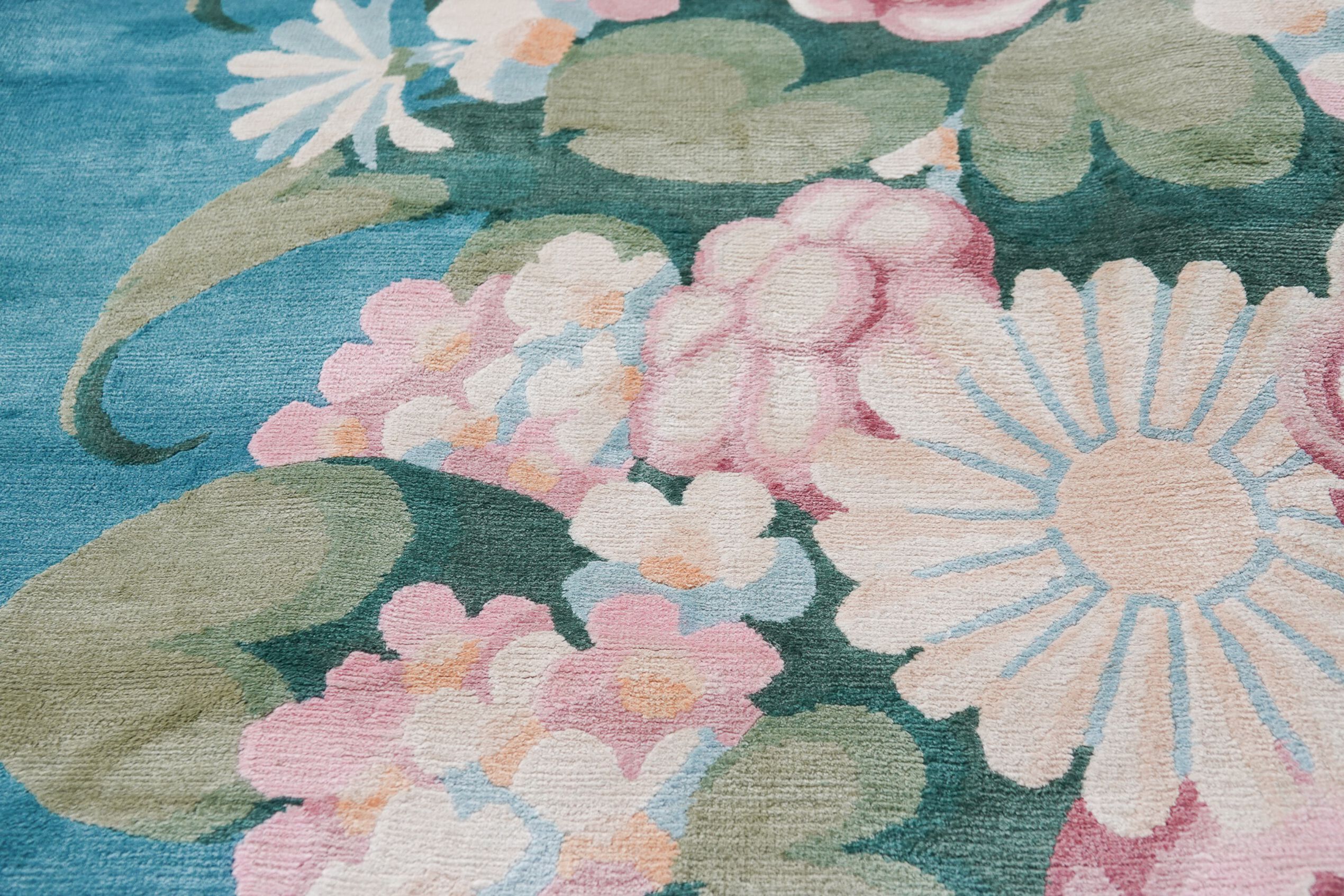 Круглый шелковый ковер ручной работы Tapis Rouge Archive ARCH-00066201 - Вид №2