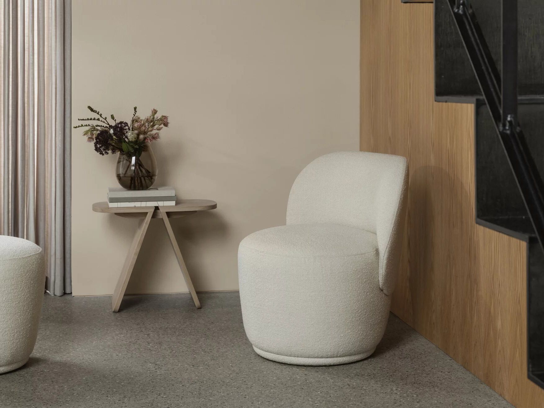 Ткань поворотный стул blomus Kuon ARCH-00149588 - Вид №4