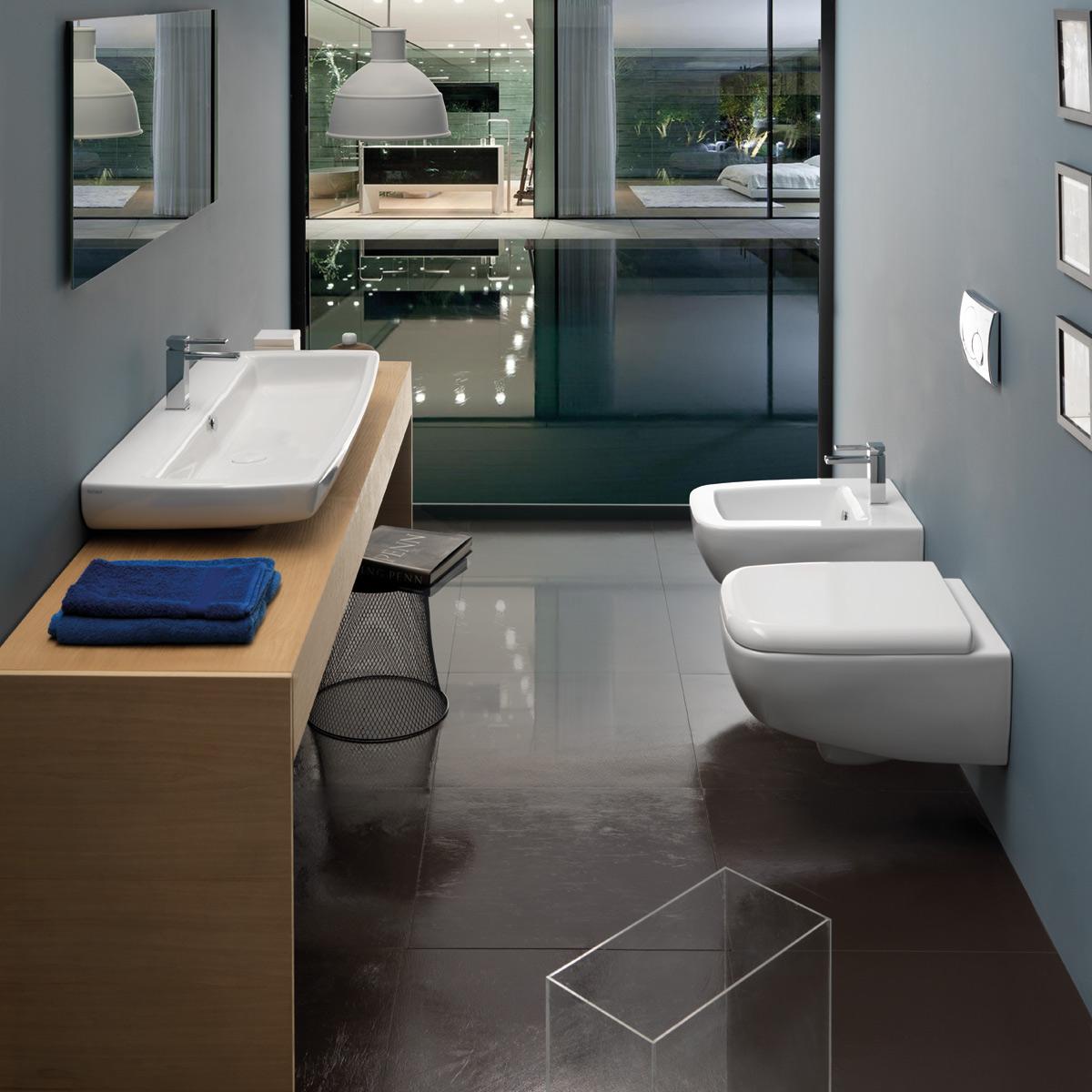 BRLAV1053 Подвесная раковина настенная GSG CERAMIC BOX - Вид №7