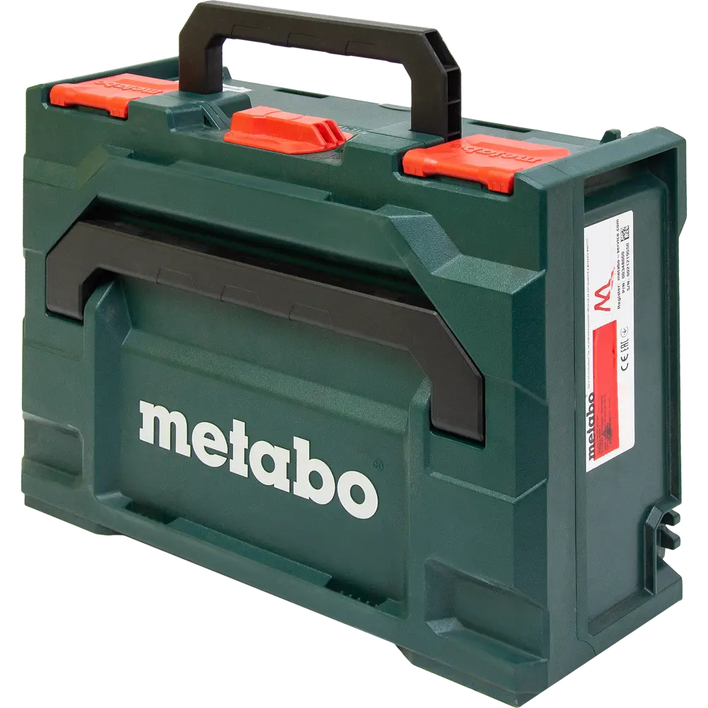 УШМ аккумуляторная бесщеточная Metabo PowerMaxx CC 12 BL 600348500, 12 В Li-Ion 2x2 Ач, 76 мм 83072004 STLM-2005281  - Вид №6