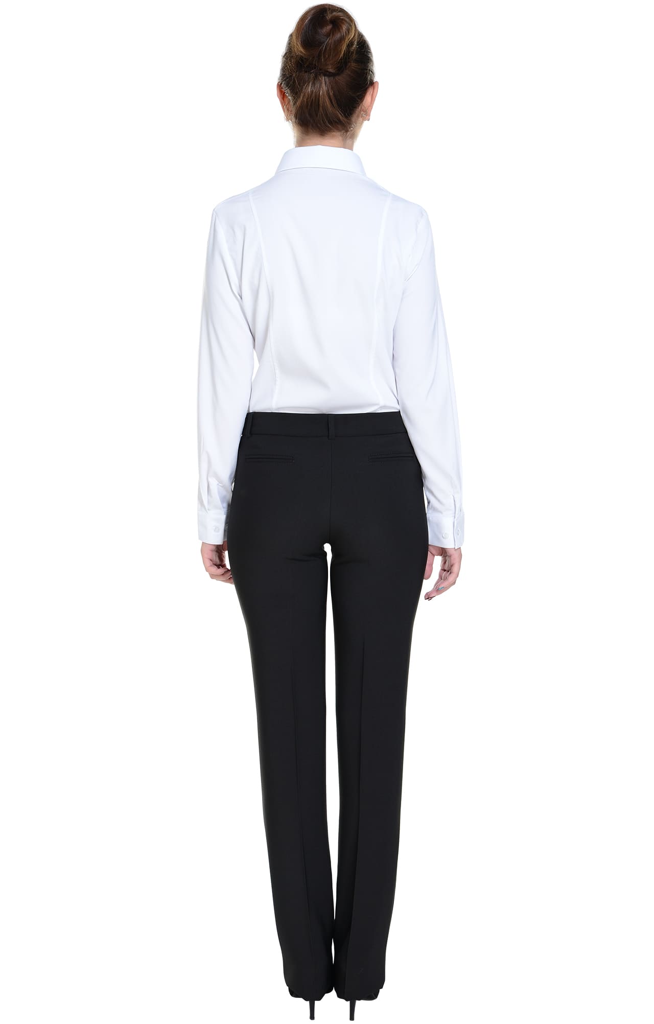 62483 Рубашка женская  white El-Risto  Корпоративная одежда  размер 38 (XXS)  - Вид №7