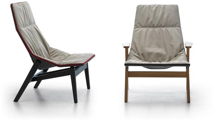 Viccarbe Мягкое кресло из дерева с высокой спинкой Ace Acam | acam_tx Acam ~ acam_tx - Вид №4