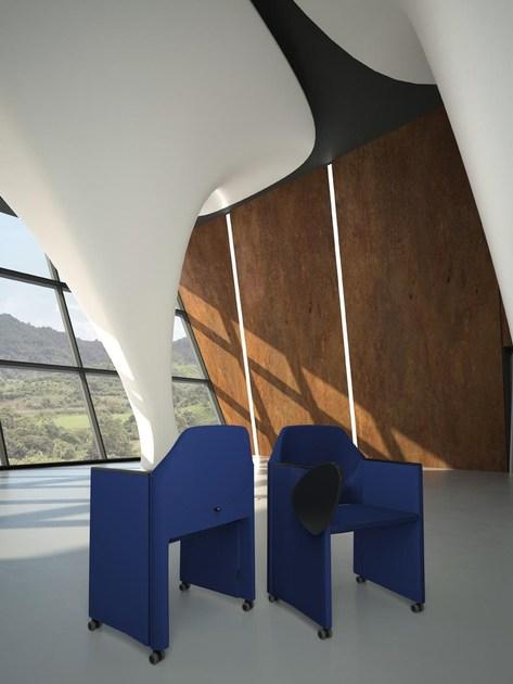 Luxy Кресло раскладное с подлокотниками на колесиках Nestar sun-id-1382512 - Вид №3