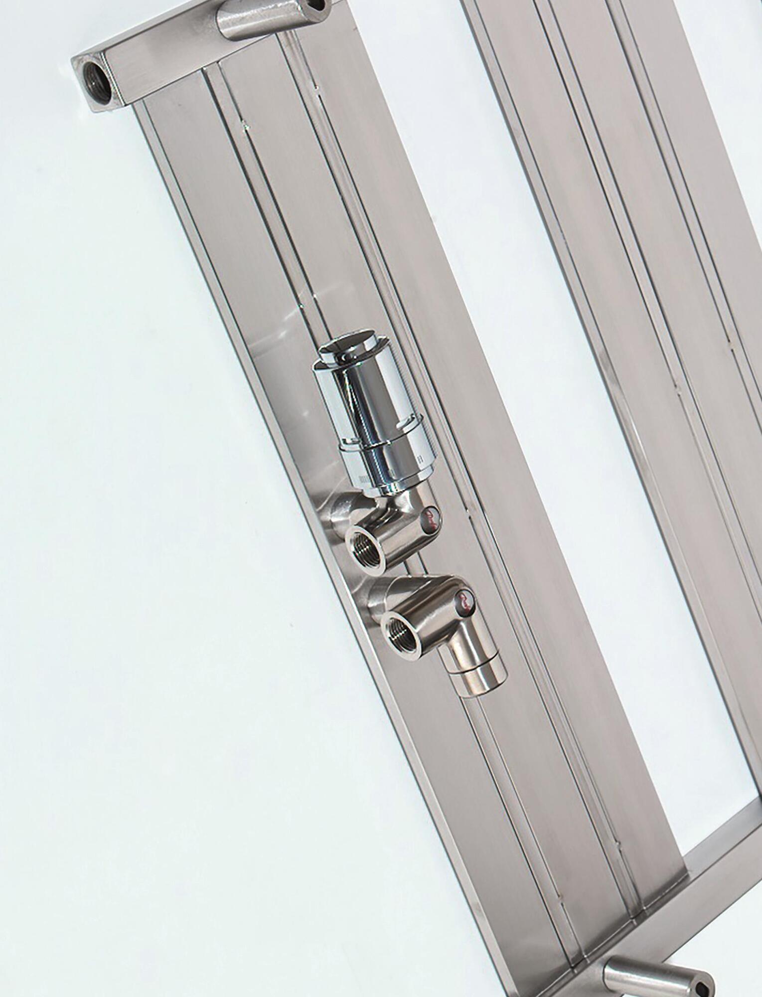 Полотенцесушитель Hammam KEOPS Stainless steel  комбинированный; электрический или водяной Сталь  - Вид №16