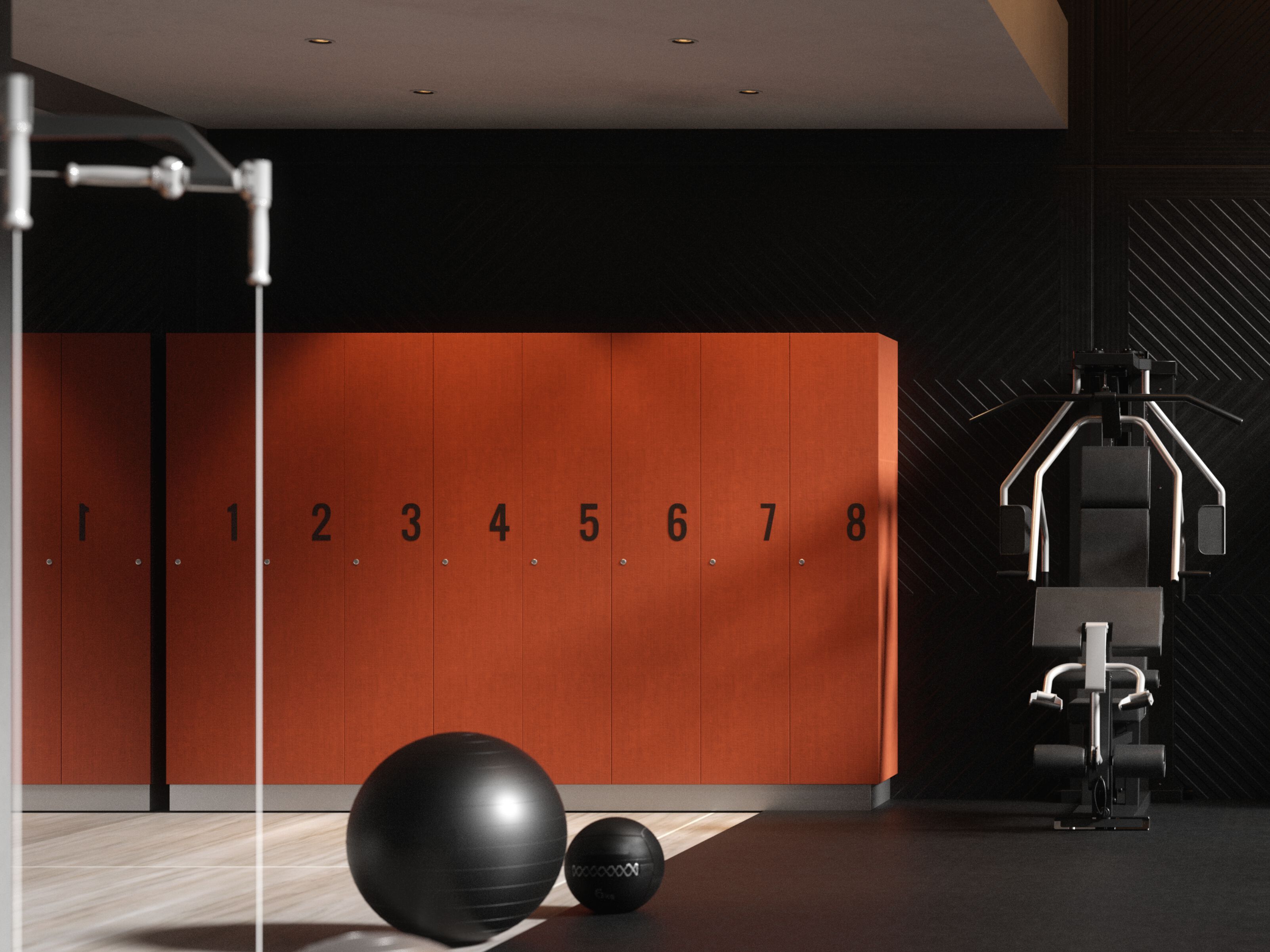 Деревянная мебель для раздевалок MOBILIFICIO SANGIORGI Made to fit ARCH-00016229