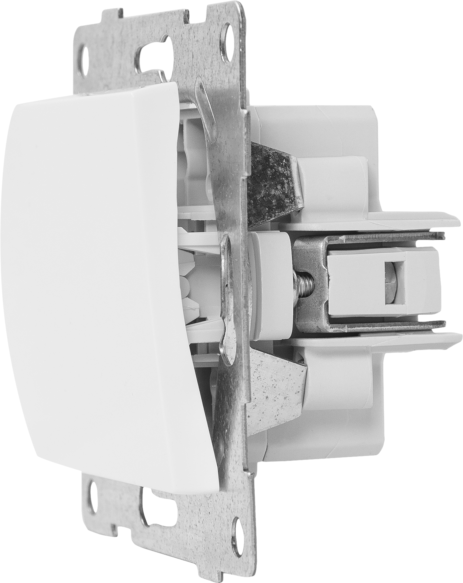 Выключатель встраиваемый GUSI Electric 1-клавишный жемчуг Classic 83864312 STLM-0045177 - Вид №5