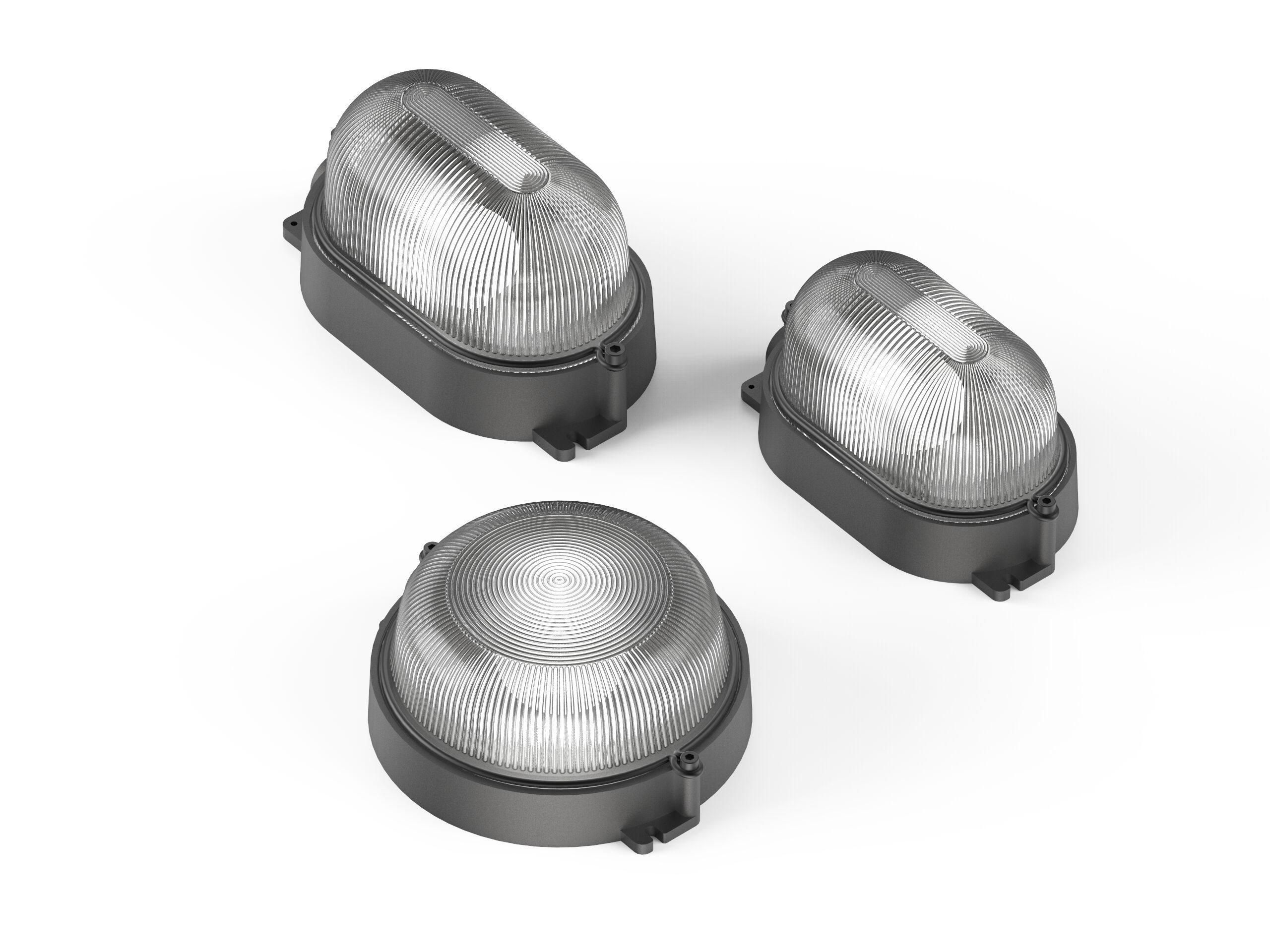 Настенный светильник из анодированного алюминия Genuit Graphite ARCH-00103736 - Вид №4