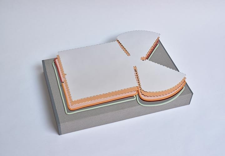 Алюминиевая светодиодная настольная лампа с диммером Flos Chiara ARCH-00057064 - Вид №4