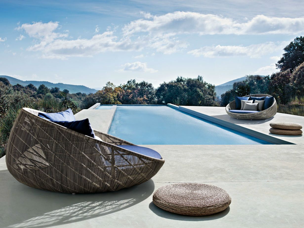 2-местный полиэтиленовый садовый диван B&B Italia Outdoor Canasta ' 13 ARCH-00061953 - Вид №1