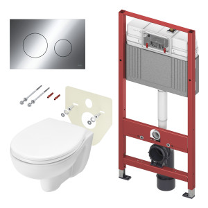 K440921.WC1 Комплекты из инсталляций, панелей смыва и унитазов ТЕСЕ V04 Tece