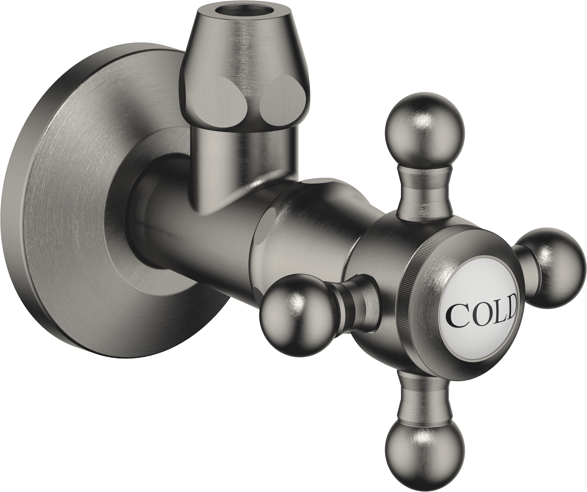 MADISON Угловой клапан - матовая темная платина