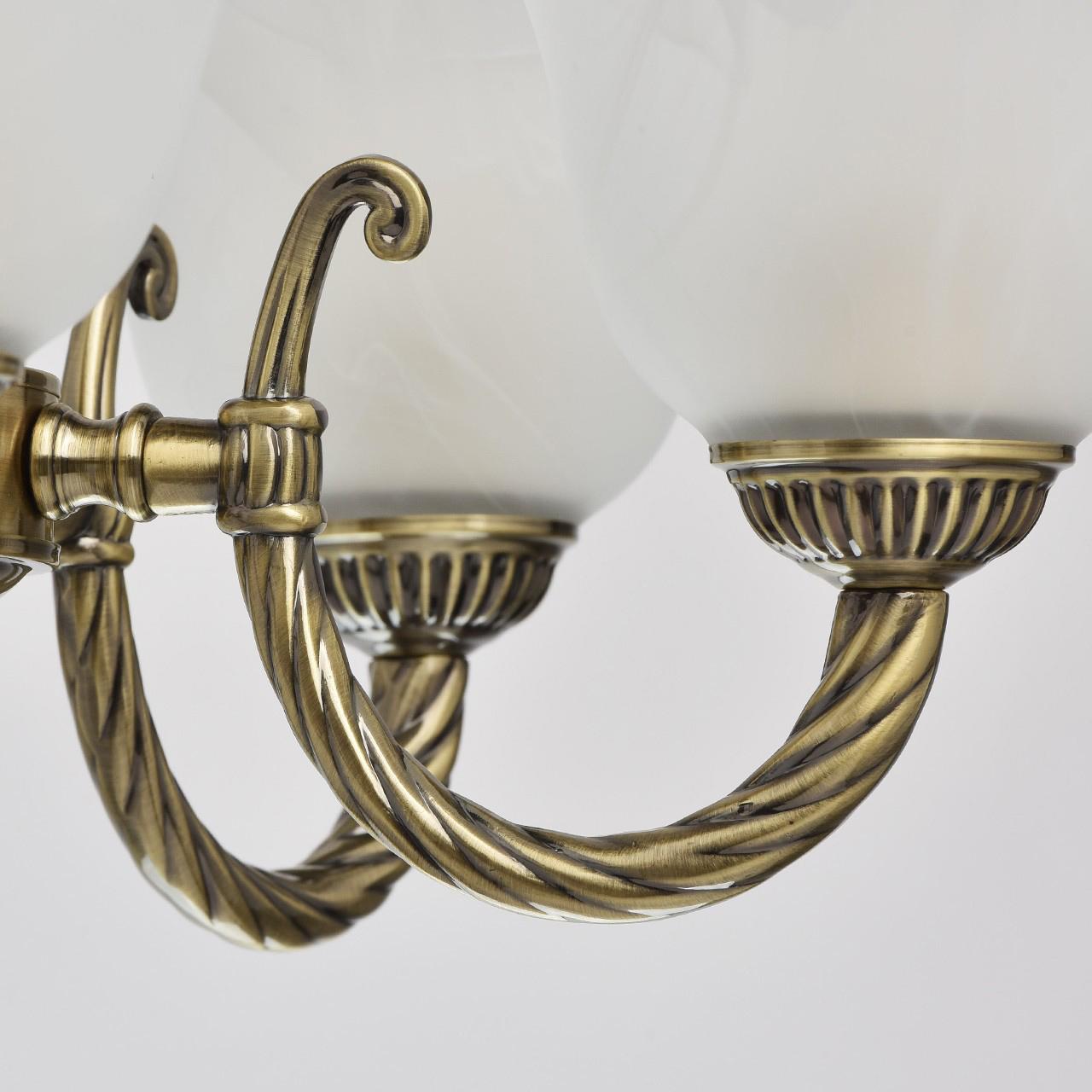 Подвесная люстра MW-Light Ариадна 450016305 MW-LIGHT ДИЗАЙНЕРСКИЕ, АРИАДНА 185916 Белый  - Вид №3