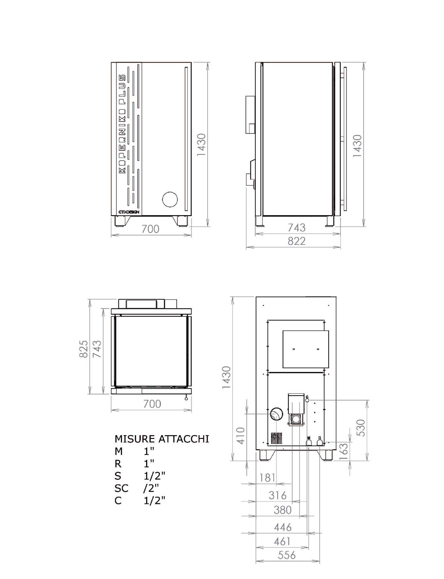 Котел на пеллетах и орехах от sansa CTM KOPERNIKO PLUS ARCH-00121731 - Вид №2