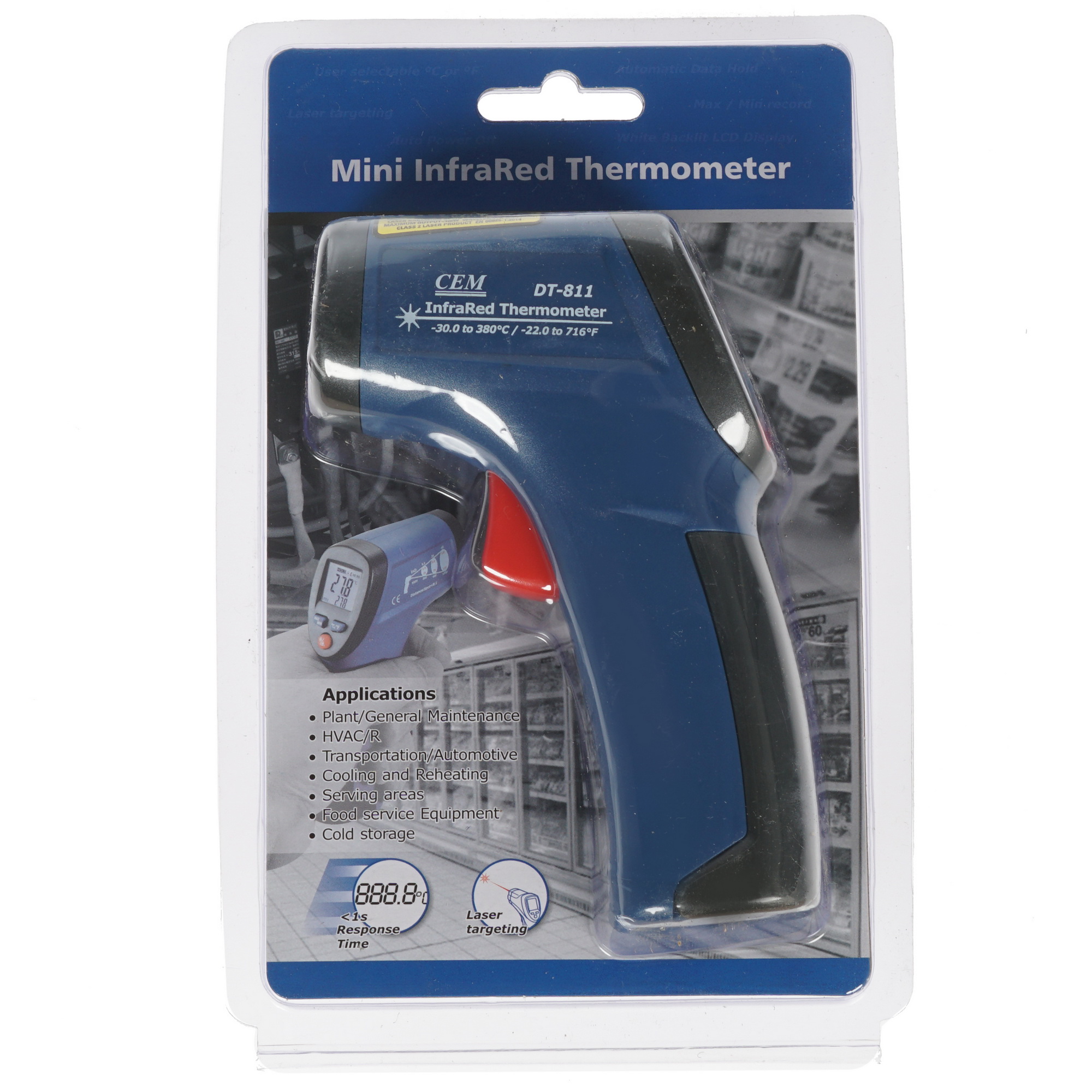 Пирометр CEM DT-811 1092658 STDN-0065633 - Вид №6