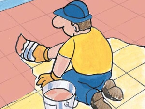 Однокомпонентная дышащая красочная отделка, устойчивая к ультрафиолетовому излучению, на водной основе