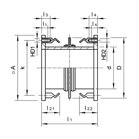 SANIT 152305000032 Настенный воздуховод PE, прямой односторонний фланец втулки якоря V4A  - Вид №1
