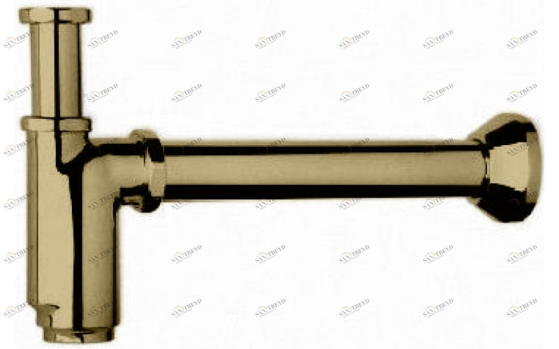 Сифон для раковины MIGLIORE ML.RIC-10.119.BR - бронза, ø32 