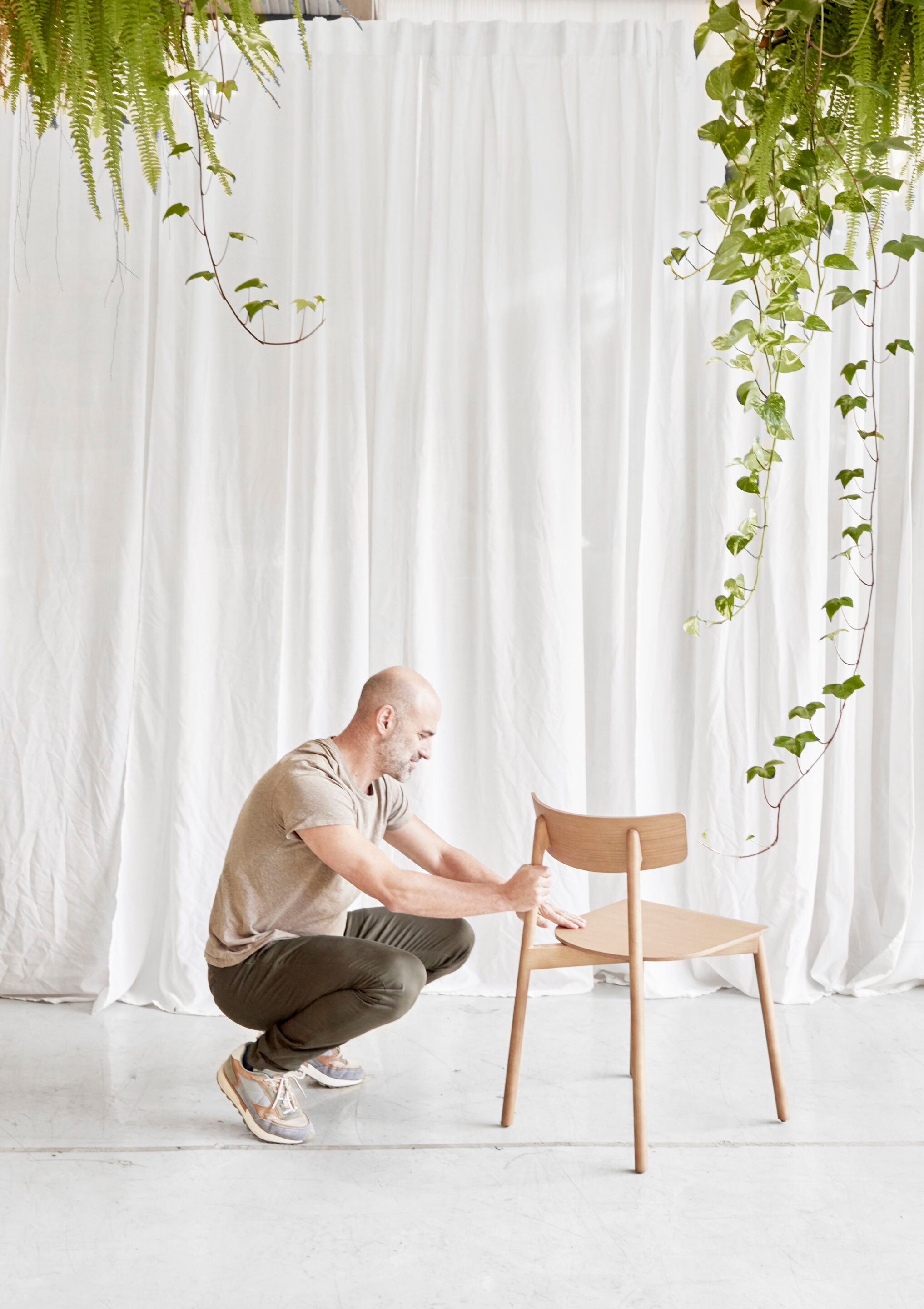 Стул с дубовой обивкой TREKU KOL ARCH-00082711 - Вид №4