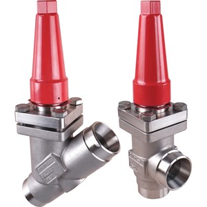 Danfoss SVA-S SS — запорные клапаны со стандартным штоком из нержавеющей стали SVA-S SS 40 D STR H-WHEEL Запорный клап 148B5648  - Вид №1