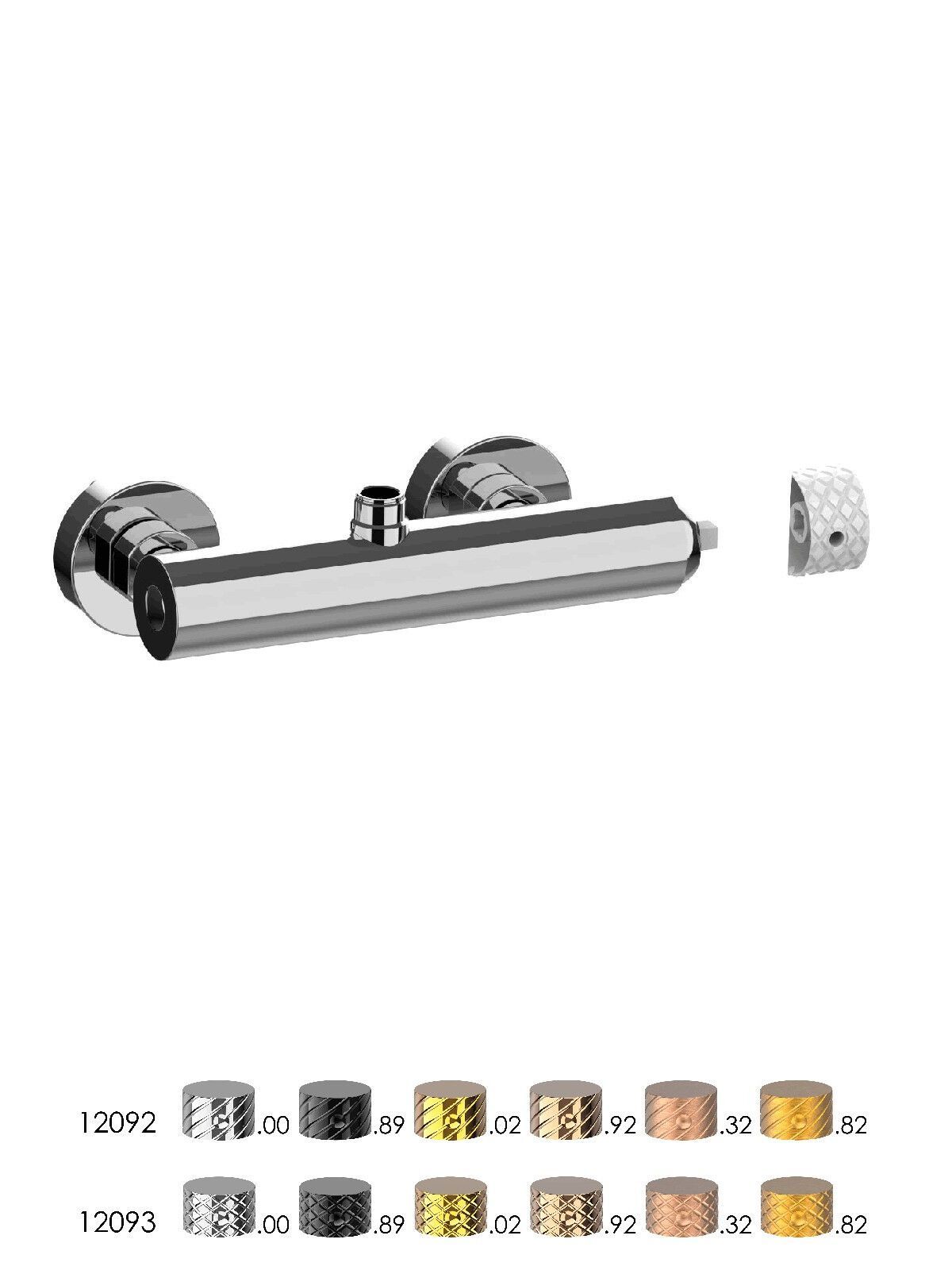 Однорычажный открытый смеситель для душа Rubinetterie Frattini Pepe XLS ARCH-00047669 - Вид №3