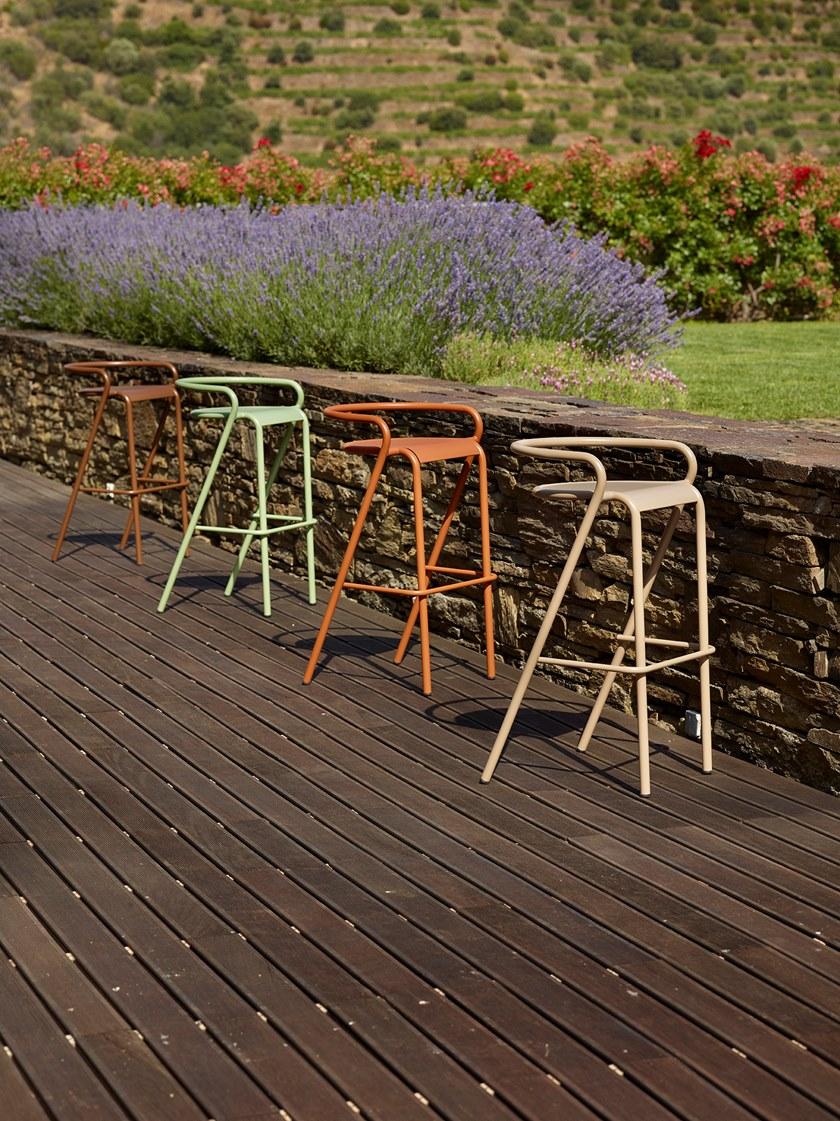 Adico Табурет металлический высокий со спинкой 5008 sun-id-1469073 - Вид №3