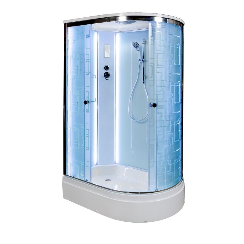 L 920 L с гм. и эл. Душевая кабина DETO Серия L ЕМ2712 L LED - Вид №17