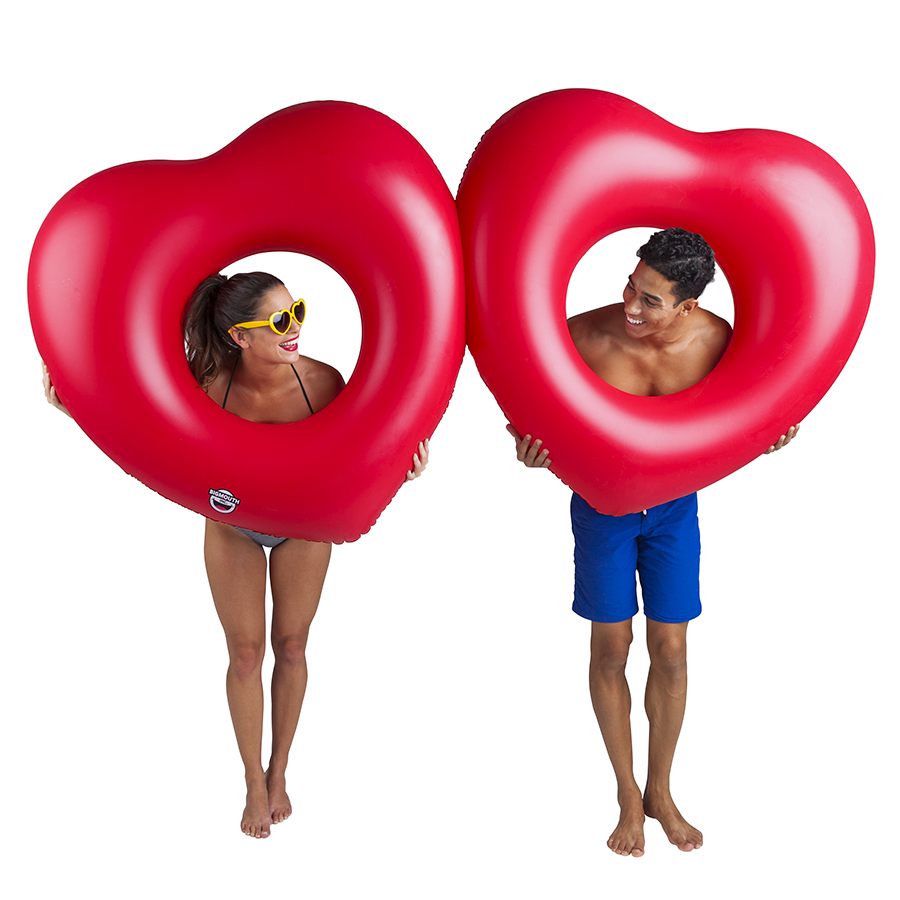 BMPF2H Набор кругов для бассейна , two hearts is better then one, 2 шт BigMouth 