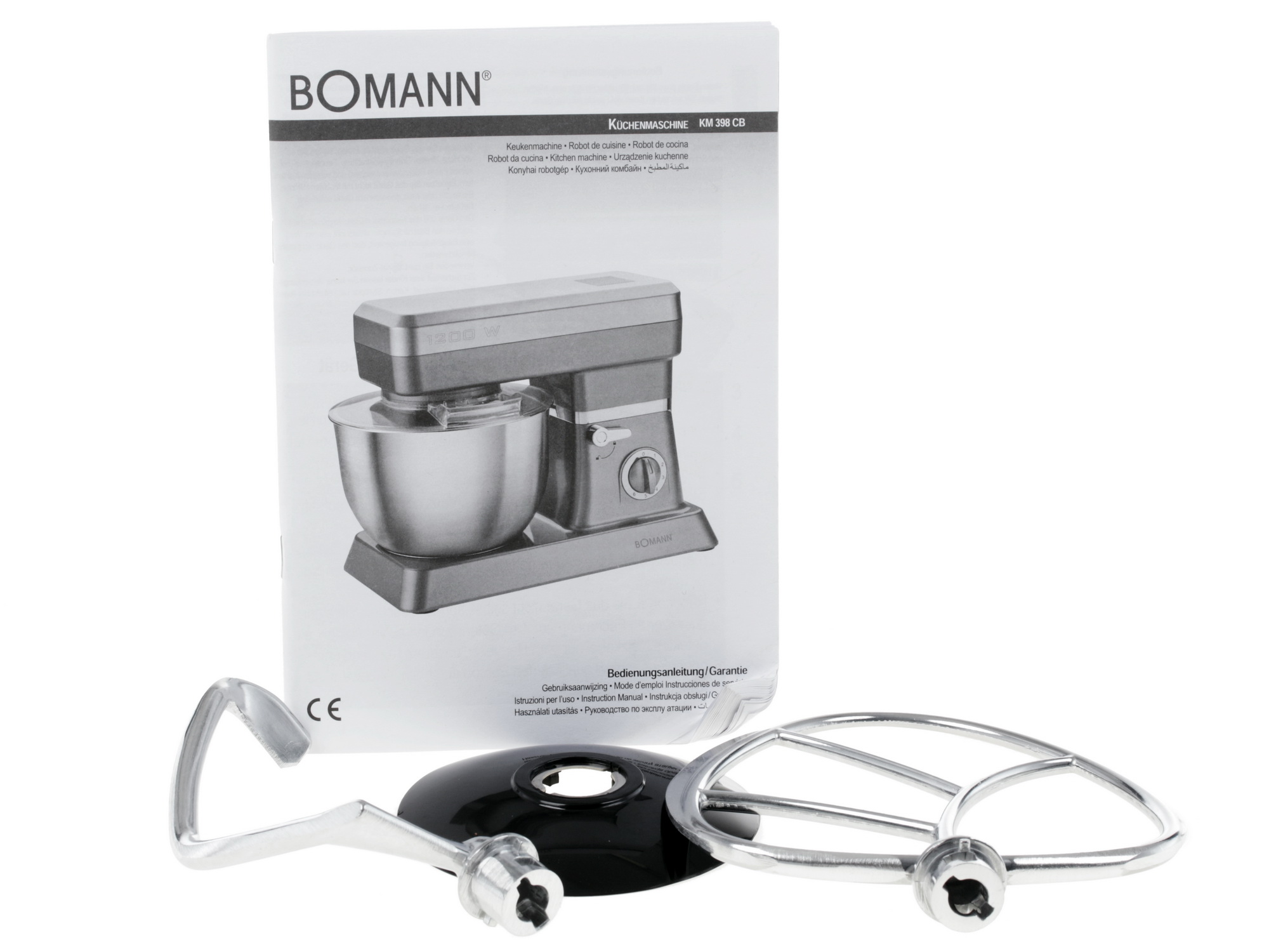 1049153 Миксер Bomann KM 398 CB titan серый STDN-0142783 - Вид №7