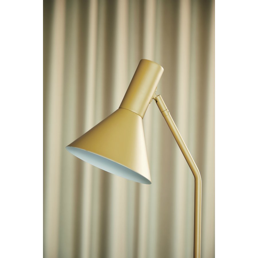 Торшер 150х25х25 миндальный матовый Lyss 3509_359011 FRANDSEN  00-3880840 Золото  - Вид №4