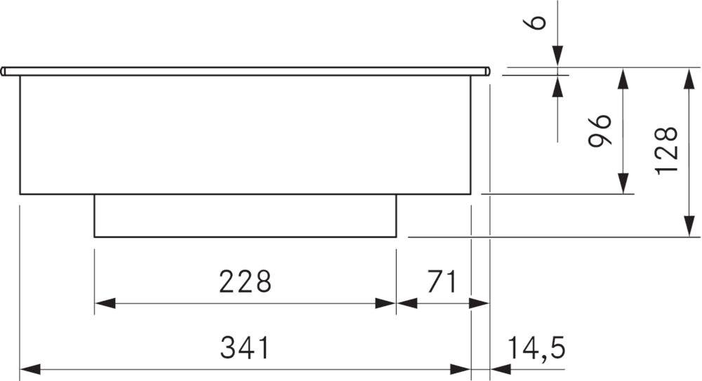 Bora Встраиваемая индукционная стеклокерамическая плита Bora professional 3.0 Pkiw3 - Вид №4