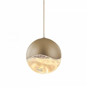 Подвесной светильник Globo 1U gold от Delight Collection SD3301-1U DELIGHT COLLECTION ДИЗАЙНЕРСКИЕ 243700 Прозрачный;золото