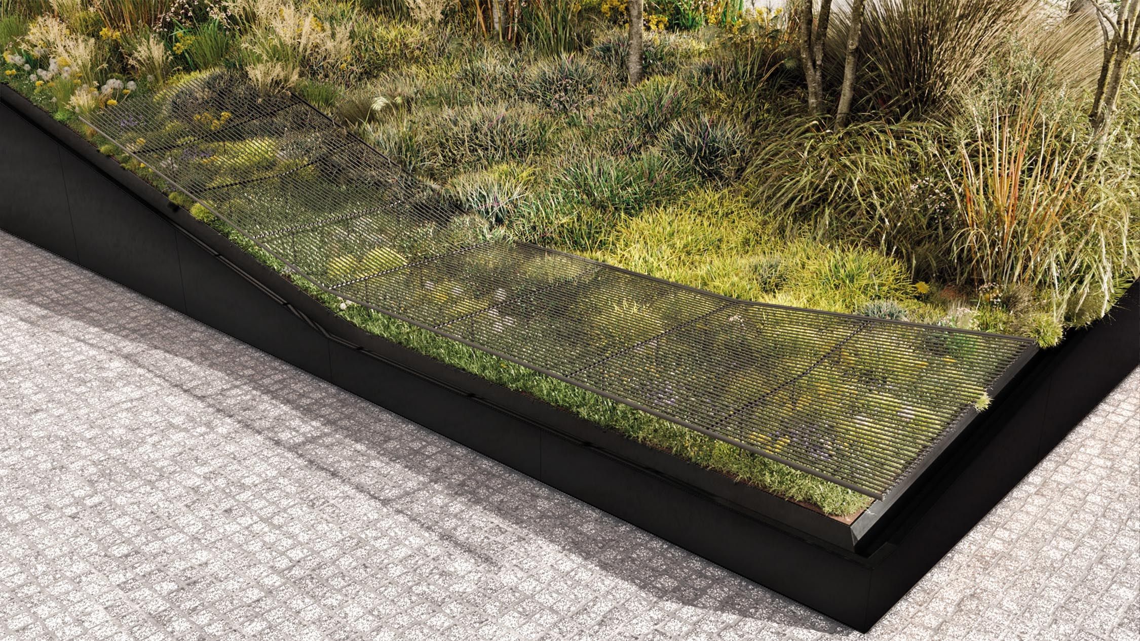 Изготовленный на заказ стальной плантатор Metalco SUPERVERDE ARCH-00143513 - Вид №1