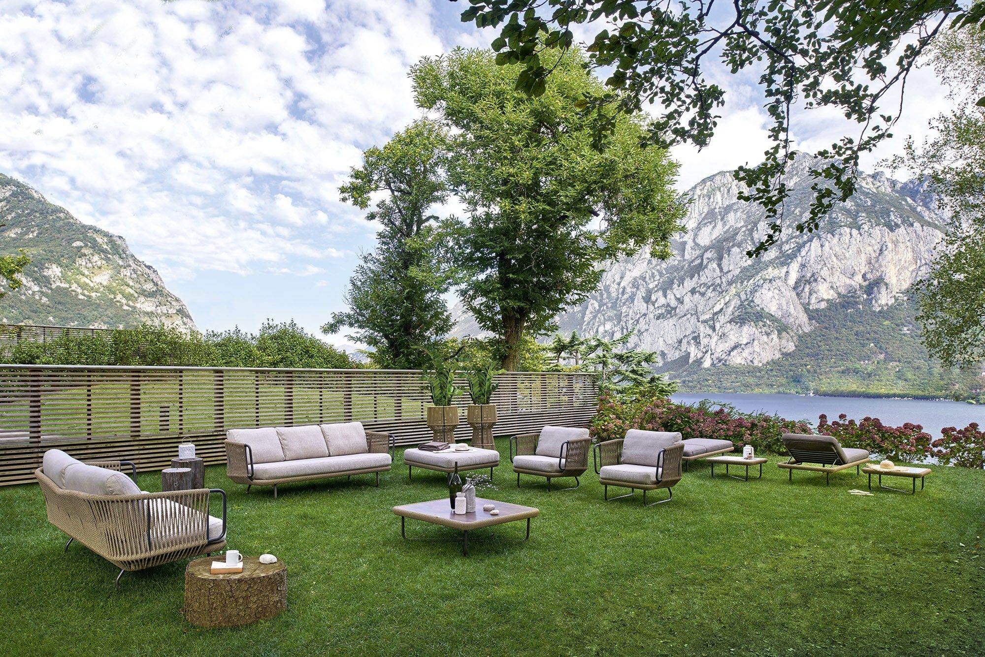 Диван из синтетического волокна с Витой веревкой Varaschin Вавилон ARCH-00069830 - Вид №11