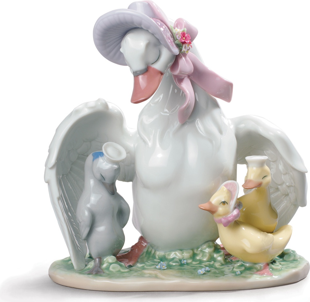 10669070 LLADRO Фигурка Lladro "Гадкий утенок" 17х19см Фарфор Lladró 
