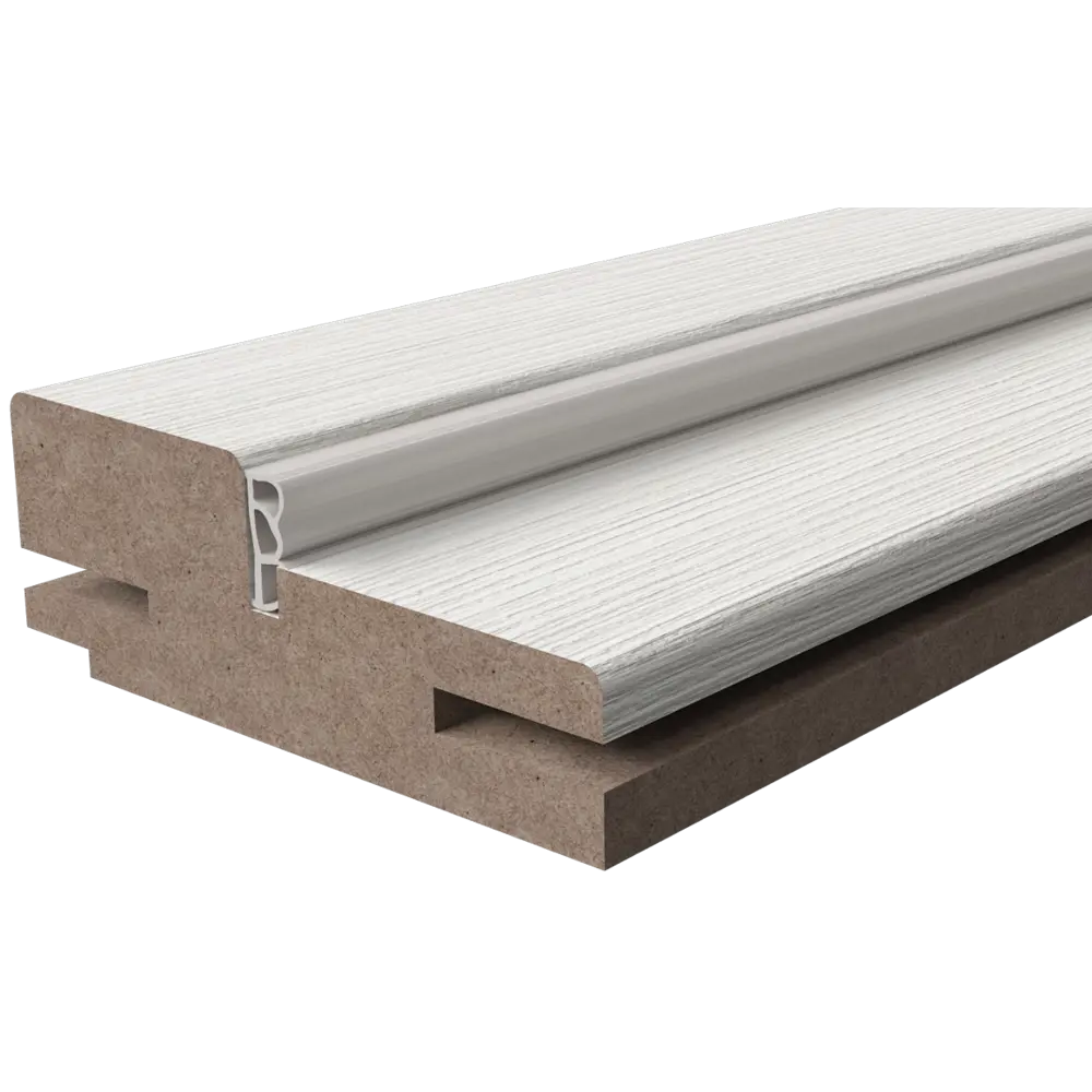 Дверная коробка телескопическая Дельта/Классик/Венеция 2100x80x28 мм ПВХ ламинация цвет беленый дуб (комплект 2.5 шт.) 82379761 STLM-2121034 VFD 