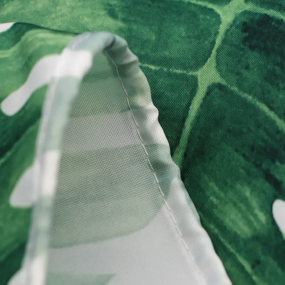 Штора для ванны Bath Plus Jungle Palm 180x200 см полиэстер цвет бело-зелёный CHARME GREEN STLM-2203111 - Вид №3