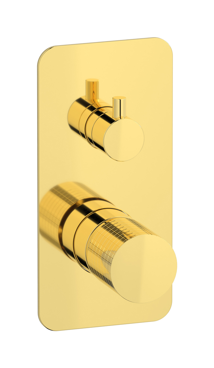 Встроенный смеситель для душа с двухходовым дивертером WE ARE IB ga310oo Gold Gatsby