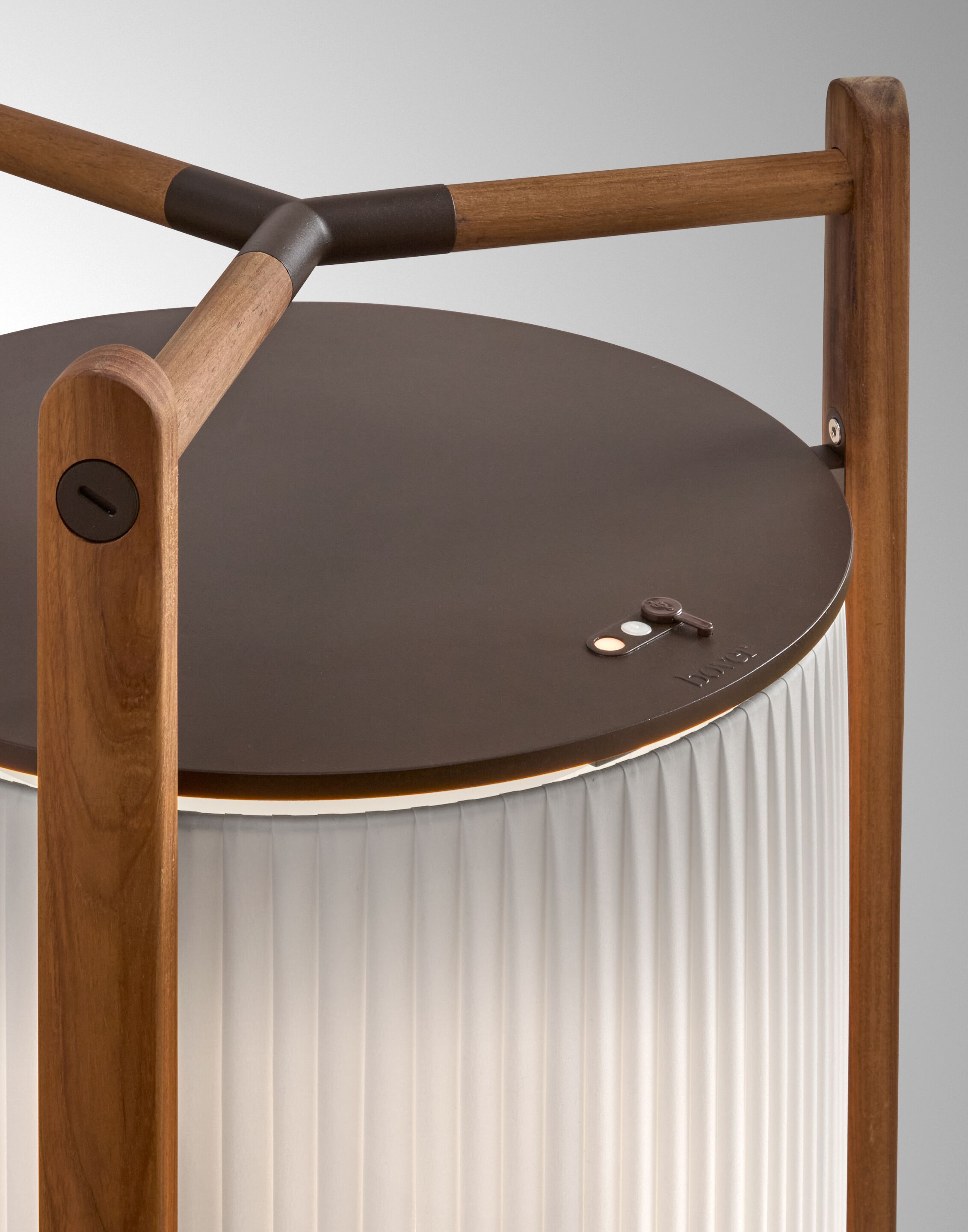 Деревянная светодиодная настольная лампа Bover Kando ARCH-00148361 - Вид №7