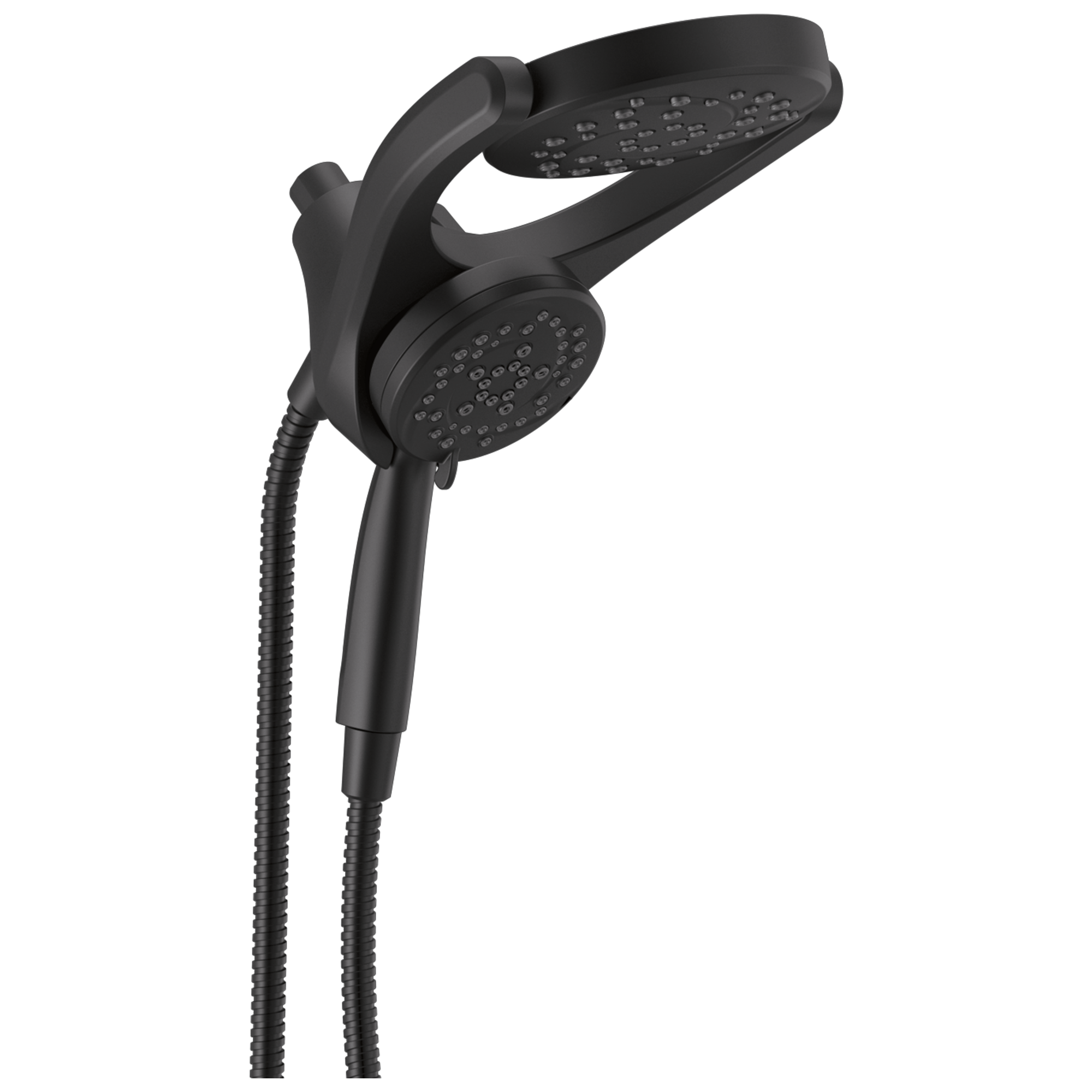 75699BL HydroRain® 4-настройка душевая лейка два в одном Delta Faucet DELTA Матовый черный