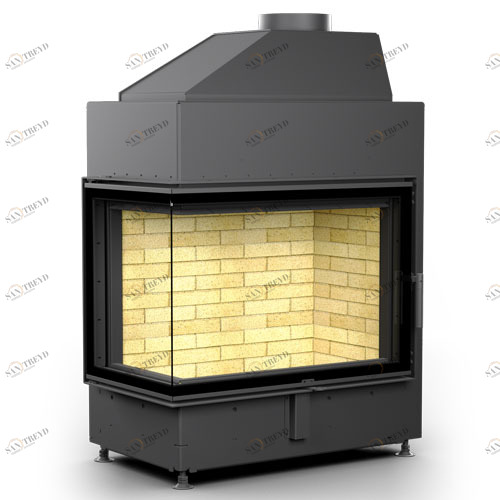 Каминная топка ASTOV П2С 800 шамот 6776