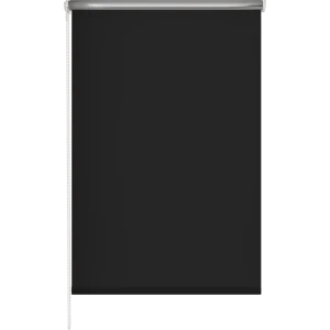 Штора рулонная блэкаут Silver 70x175 см черная 86305151 STLM-2137759
