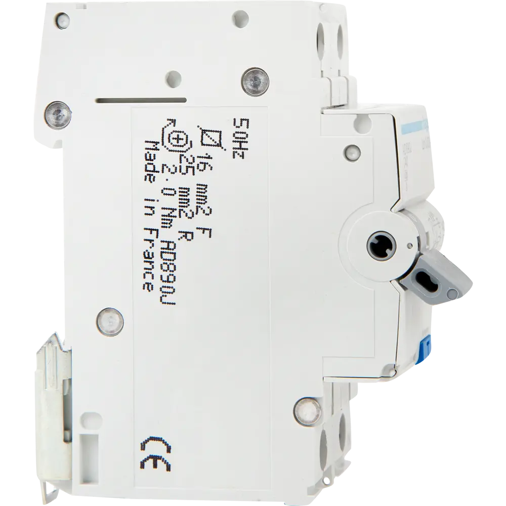 Дифференциальный автомат Hager AD890J 1P N C40 A 30 мА 4.5 кА AC STLM-2193289 - Вид №3