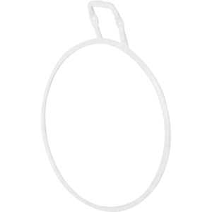 Держатель для полотенца Swensa Colors кольцо цвет белый