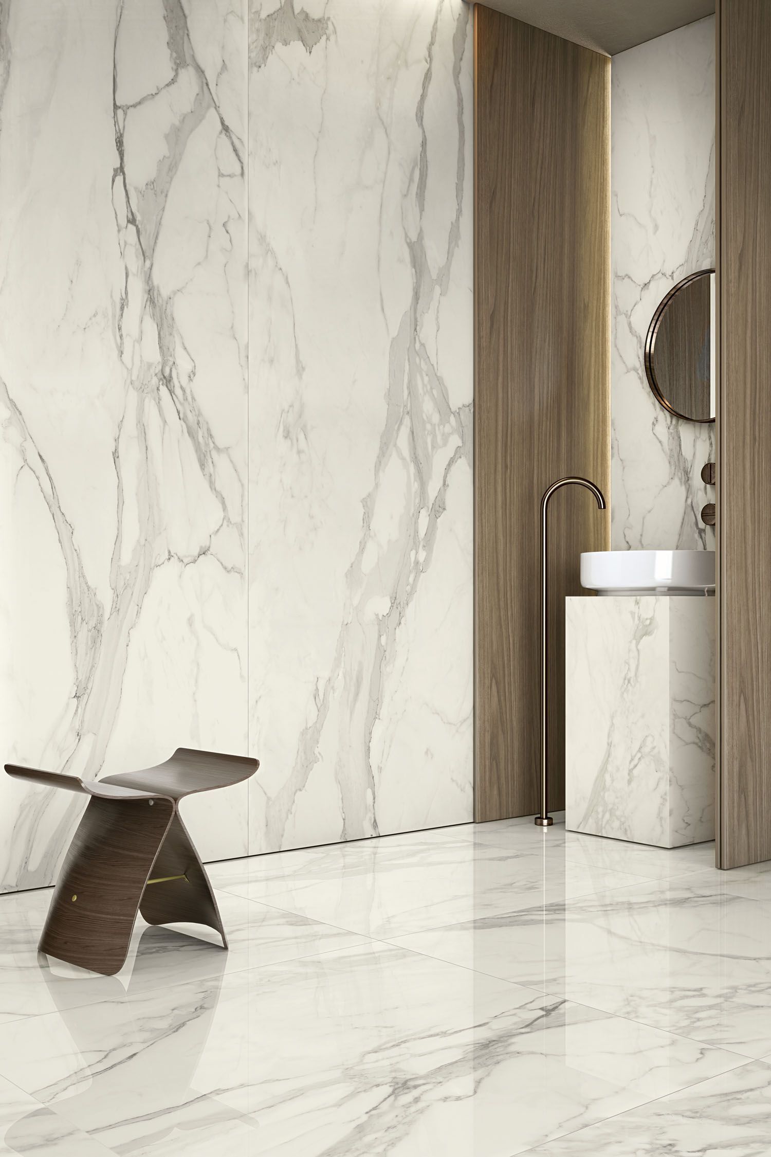 Керамогранит / напольное покрытие из ламинированного керамогранита с мраморным эффектом COTTO D'ESTE Starlight ARCH-00115585 - Вид №6