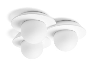 Гипсовая настенная лампа