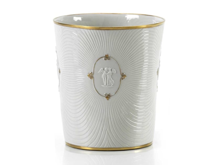 Фарфоровая мусорная корзина VILLARI Amalfi ARCH-00028250