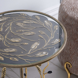 19088 Столик декоративный Oliva Branch Каштан BOGACHO