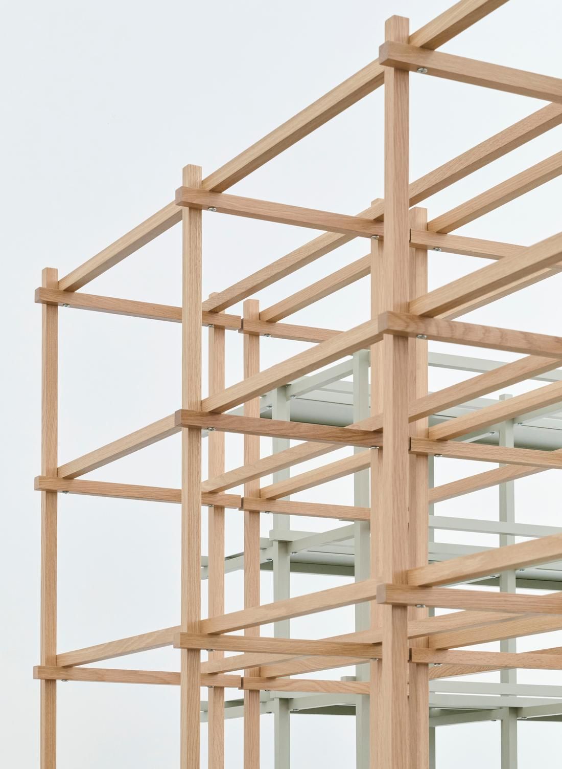 Деревянный книжный шкаф Hay Woody ARCH-00147534 - Вид №19