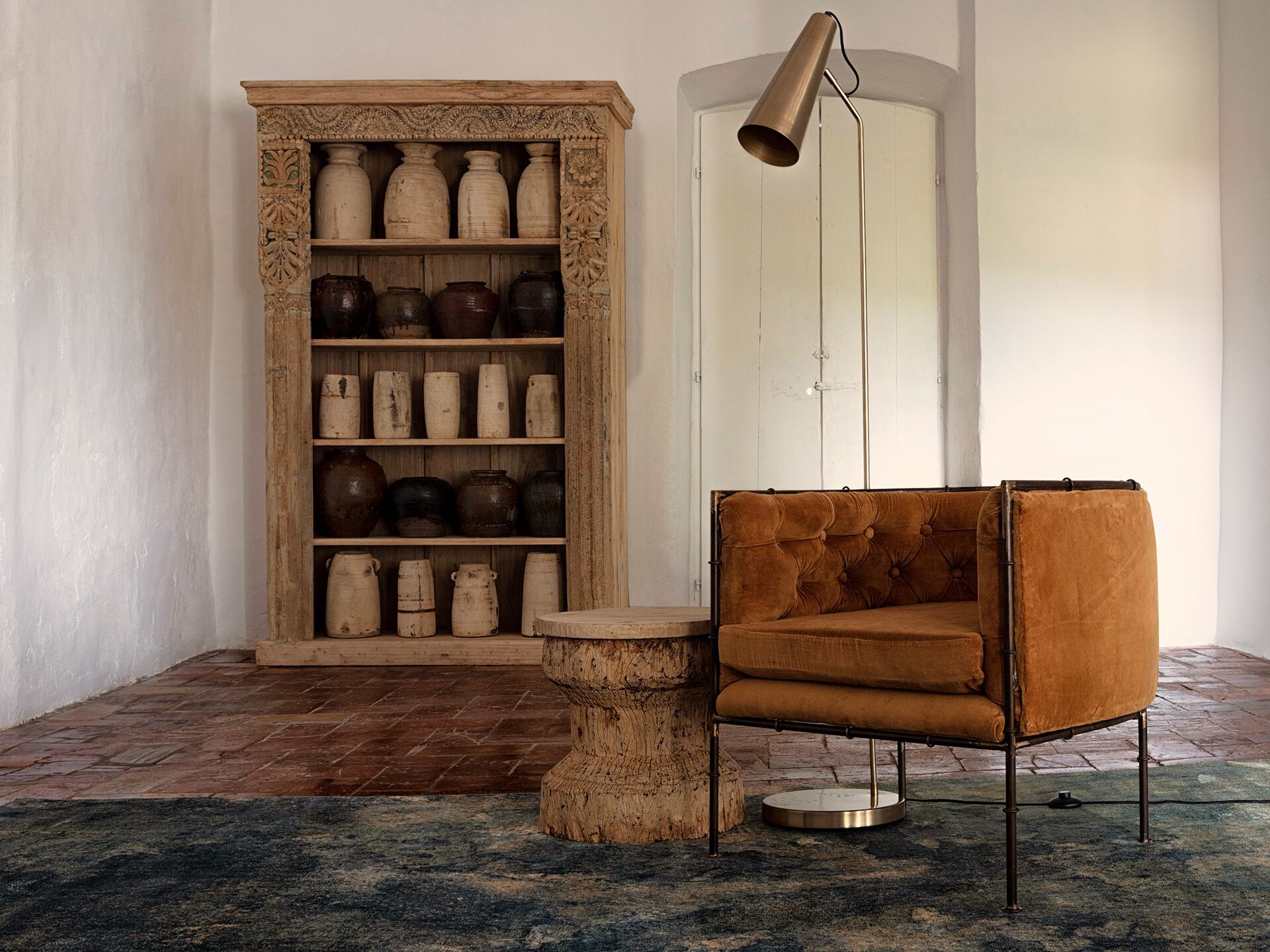 Латунь торшер Vical Home FLOOR LAMP 26785 ARCH-00107736 - Вид №6